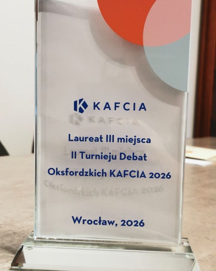 III miejsce w ogólnopolskim Turnieju Debat Oksfordzkich!